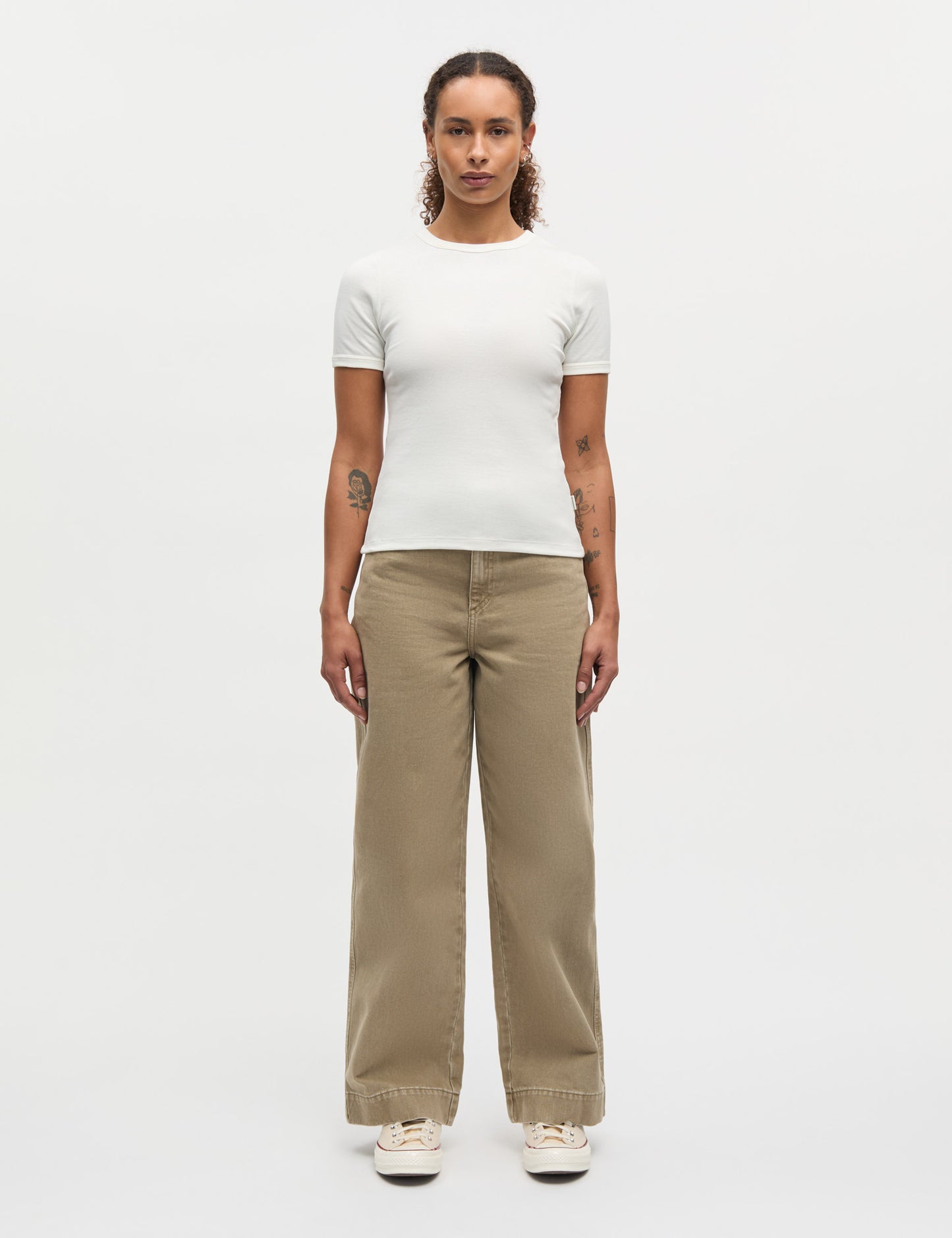 Grace Jersey June Tee, White