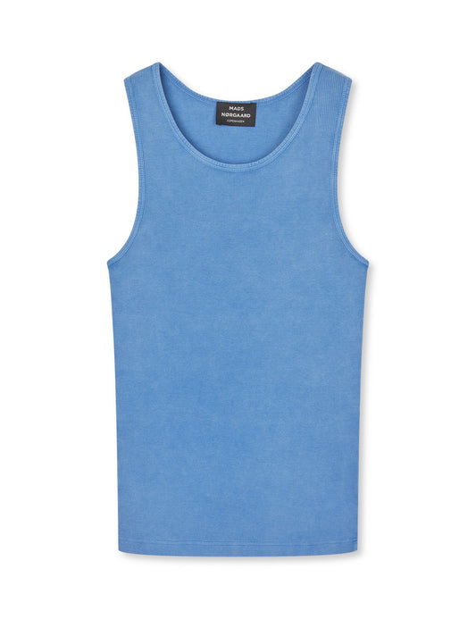 Rib Cotton Bruce Tanktop, Bright Cobalt