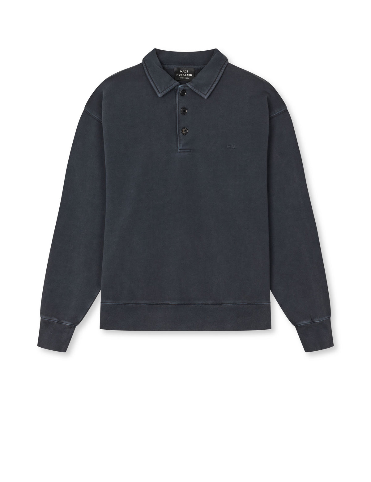 Compact Cotton Gable Sweat, Black