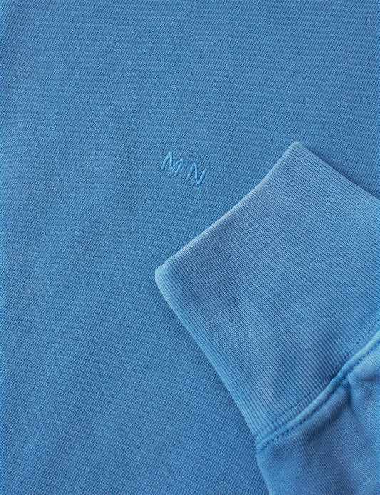 Compact Cotton Gable Sweat, Bright Cobalt