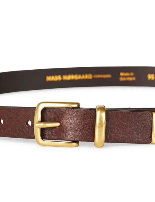 Skin Jesse Belt, Dark Brown