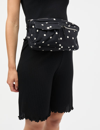 Boutiqno Carni Art Bag, Dot AOP Black