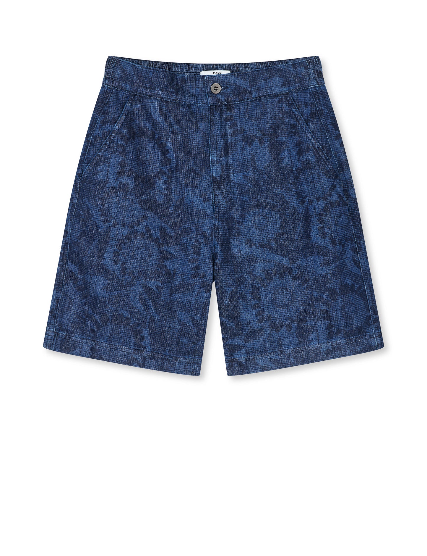 Lazor Denim Sui Short, Sunflower AOP