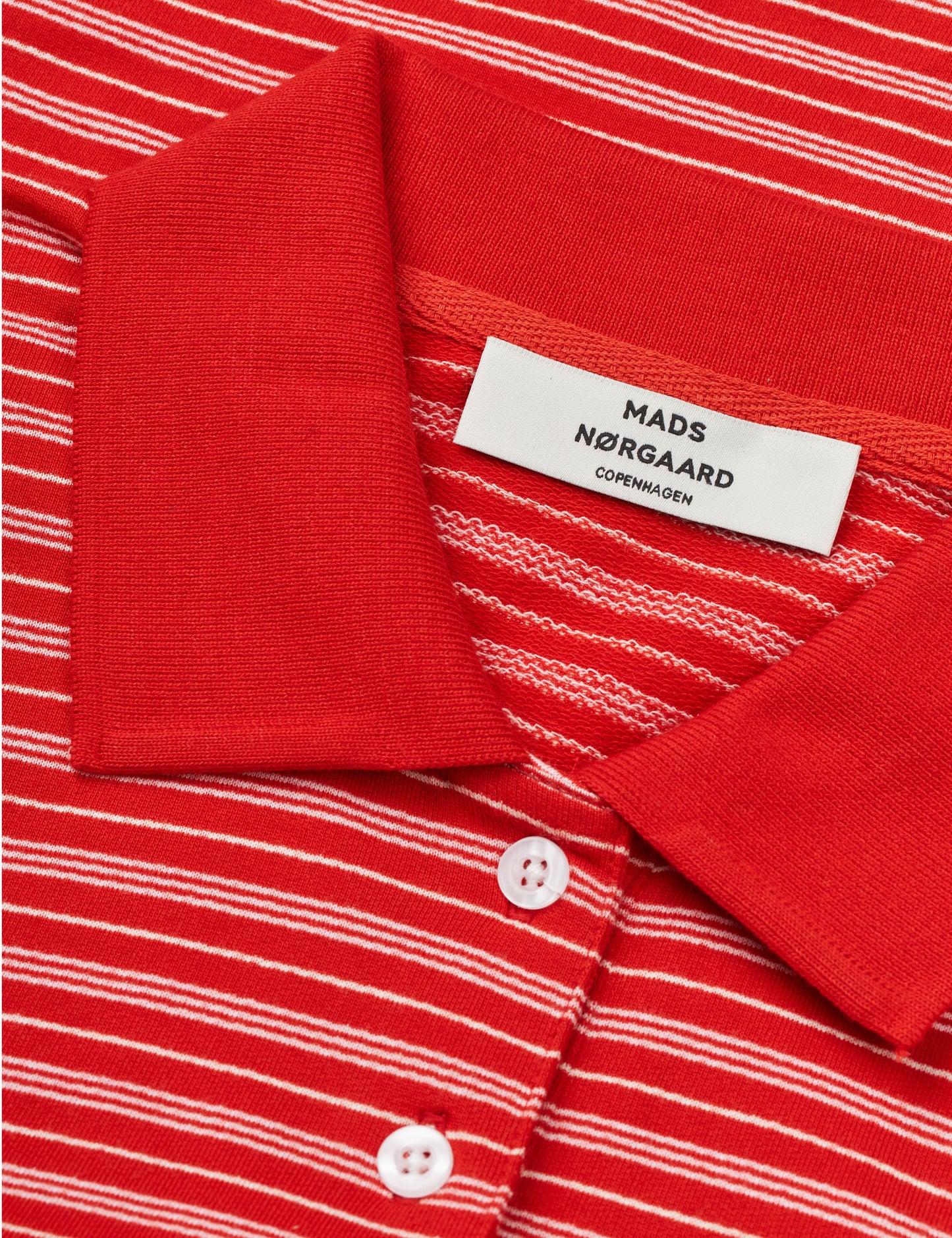 Light Terry Marlo Polo Tee, Fiery Red/Fairy Tale/Vanilla I