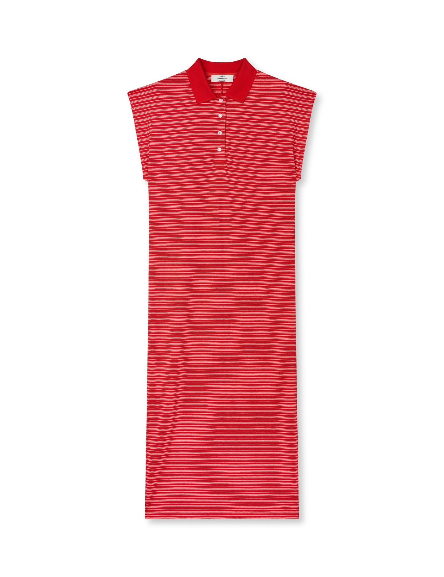 Light Terry Polly Dress, Fiery Red/Fairy Tale/Vanilla I