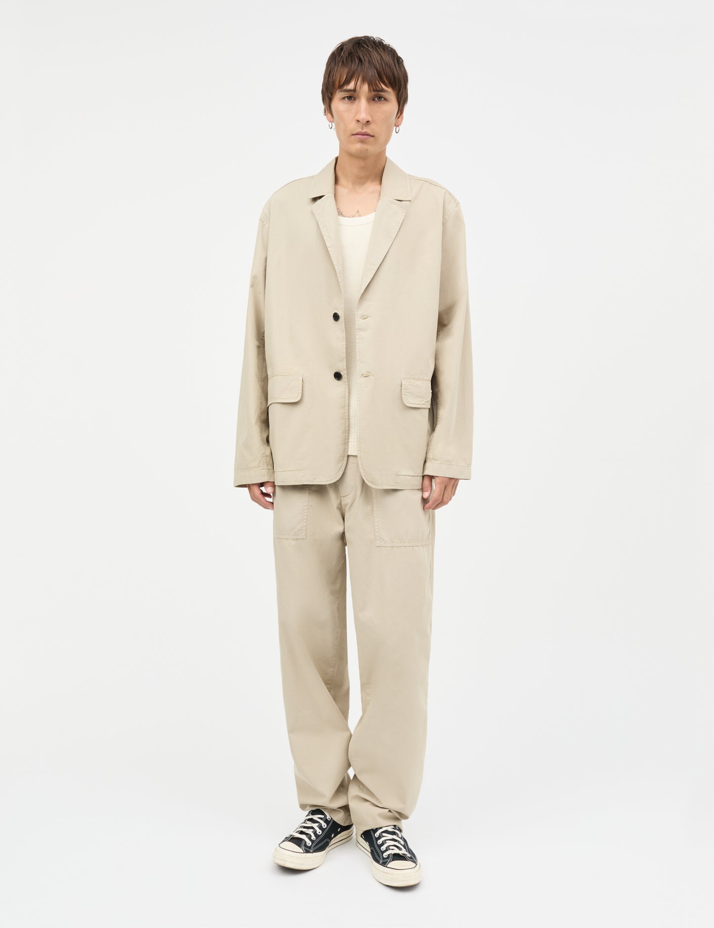 Dyed Weave Felix Blazer, Plaza Taupe