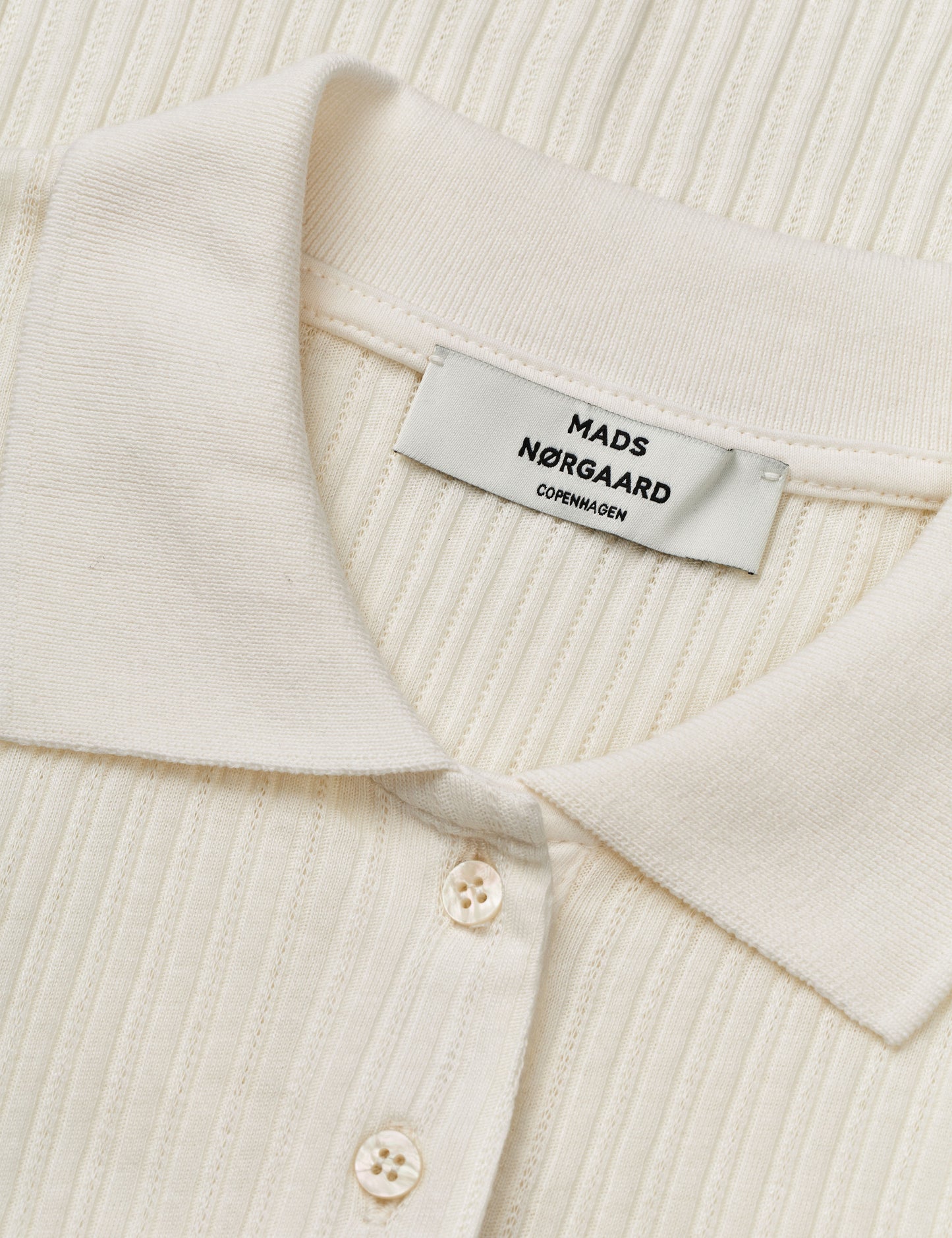 Pointella Layla Polo Tee, Vanilla Ice