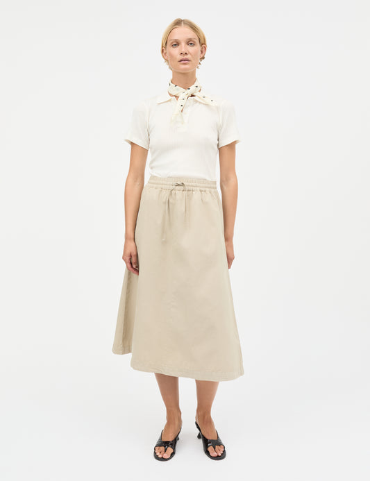 Pointella Layla Polo Tee, Vanilla Ice