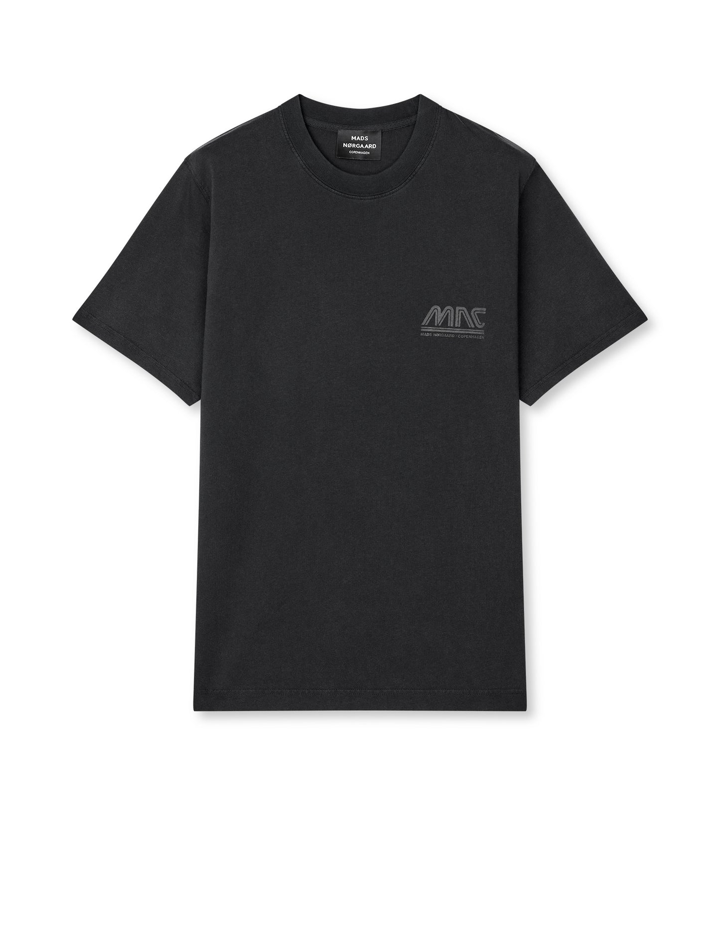 Cotton Jersey Frode MNC Tee, Black