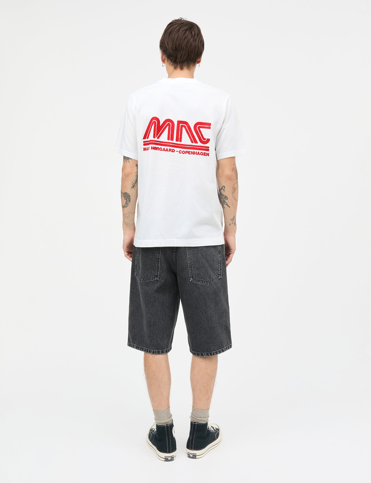 Cotton Jersey Frode MNC Tee, White
