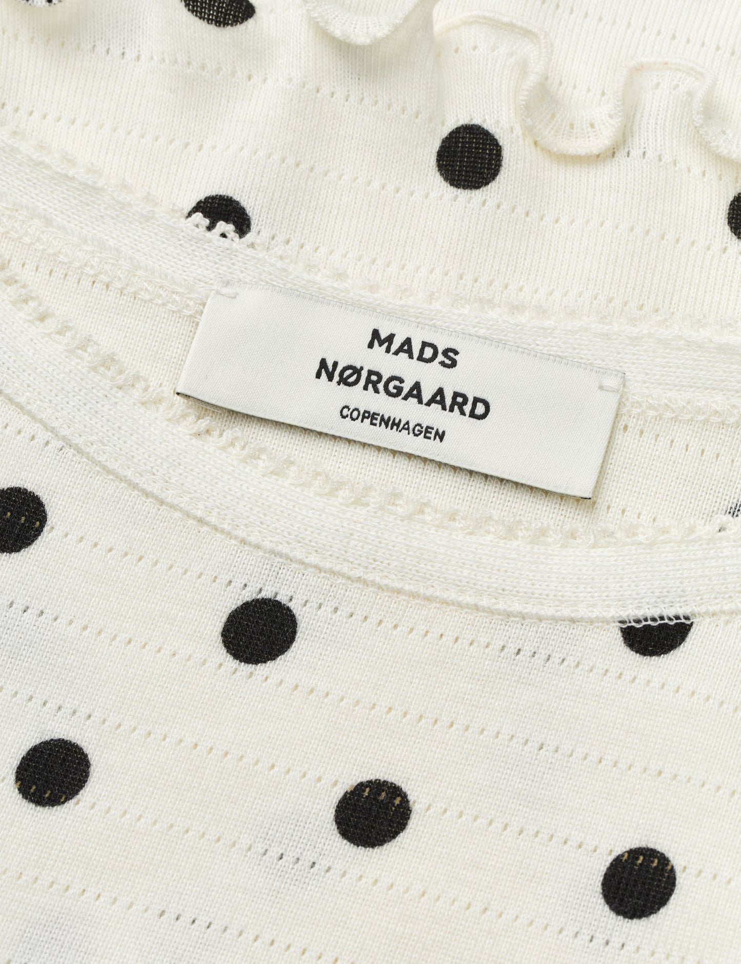 Pointella Trilla Top AOP, Dot AOP Vanilla Ice