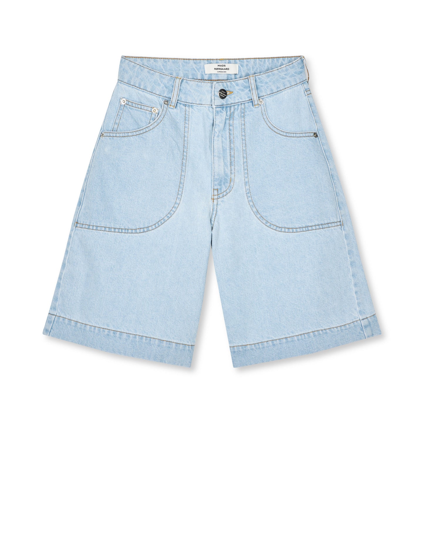 Luke Denim Rossy Shorts, Light Blue