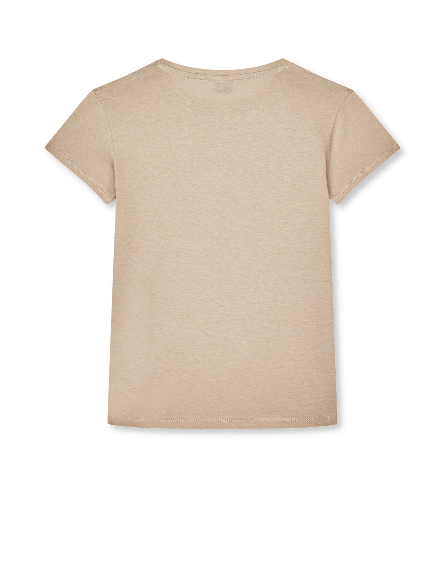 Single Cotton Tuvina Tee, Plaza Taupe