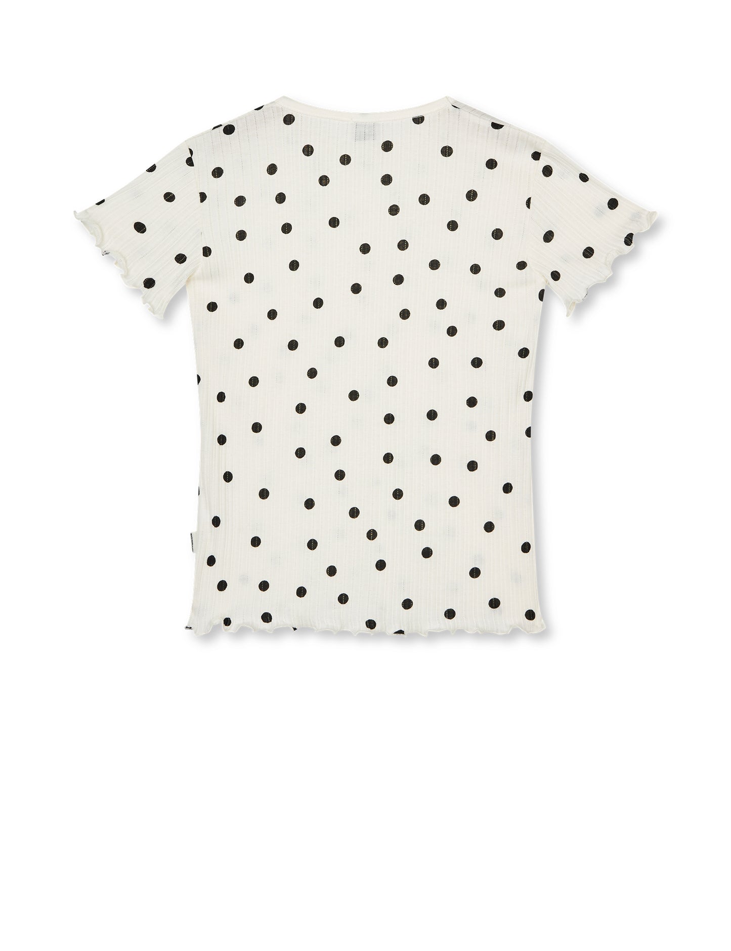 Pointella Trixina Tee AOP, Dot AOP Vanilla Ice