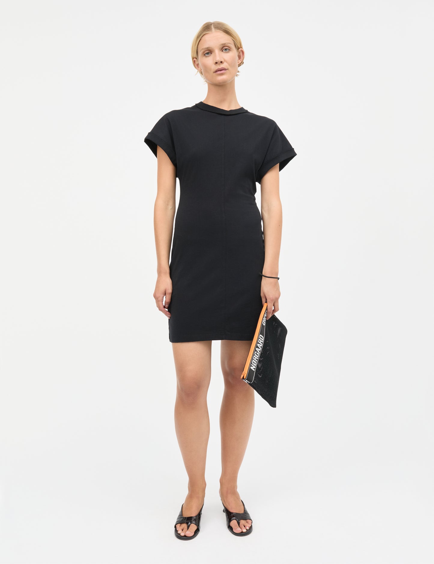 Dry Jersey Tash Dress, Black