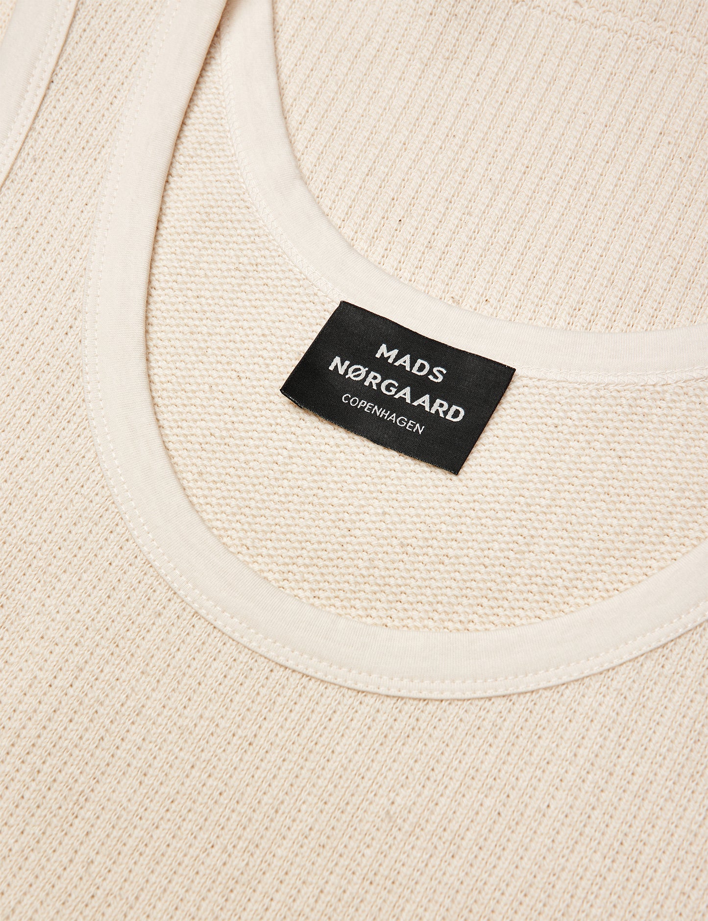 Hazy Cotton Reffen Tank Top, Vanilla Ice