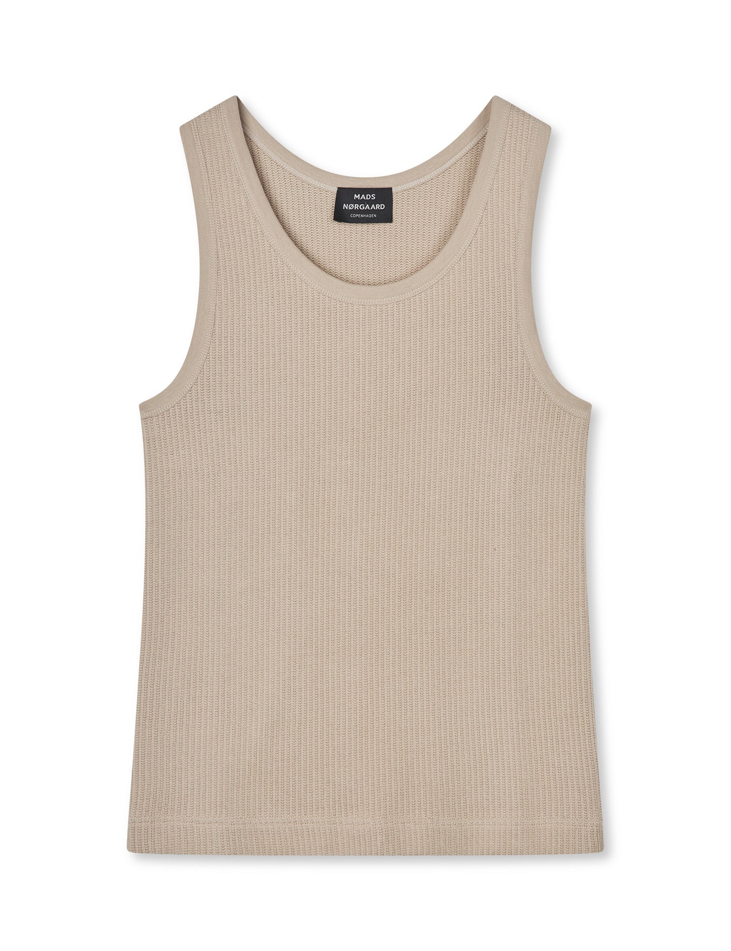 Hazy Cotton Reffen Tank Top, Plaza Taupe