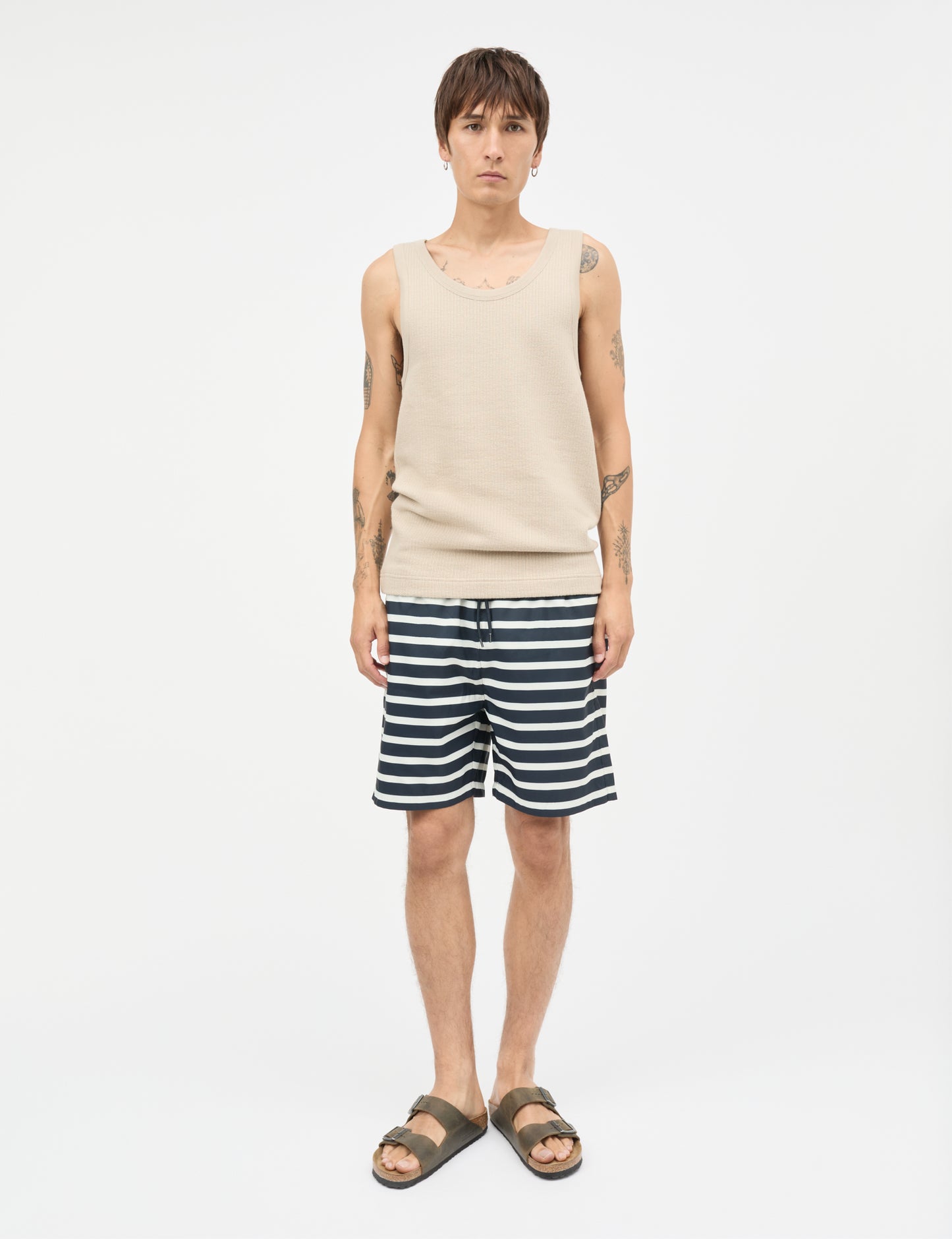 Hazy Cotton Reffen Tank Top, Plaza Taupe