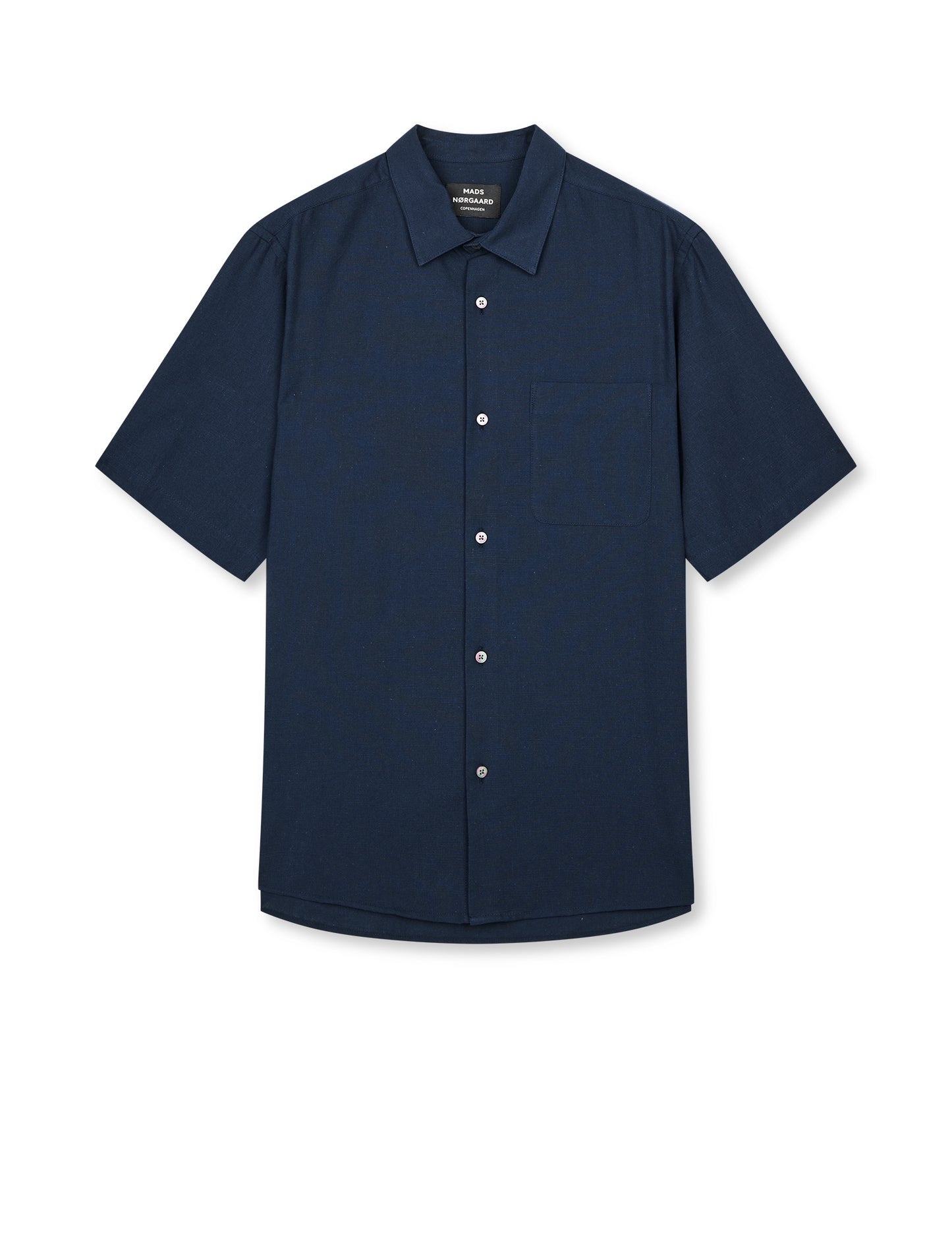 Grida Cotton Victor Shirt SS, Sky Captain