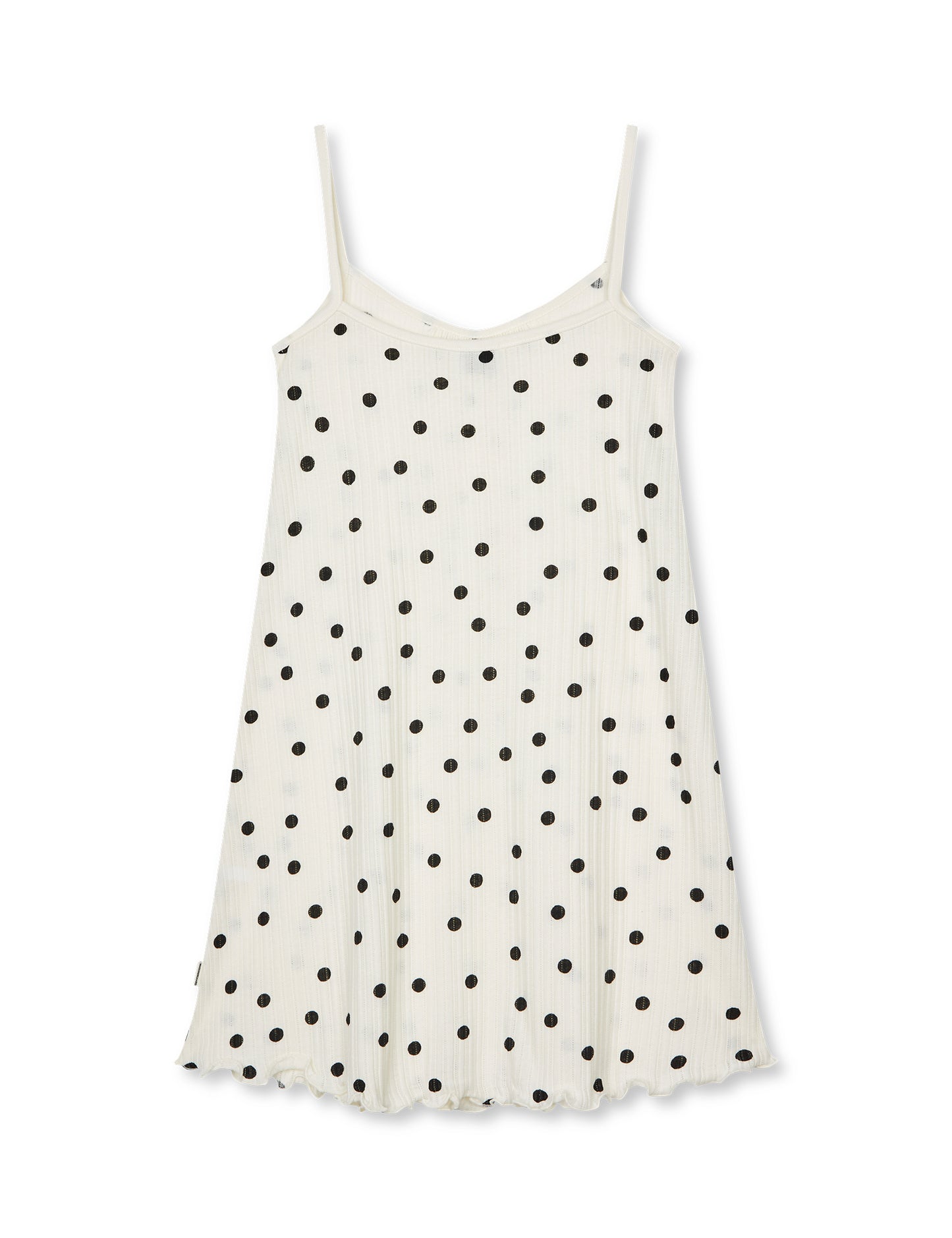 Pointella Sigrid Dress AOP, Dot AOP Vanilla Ice
