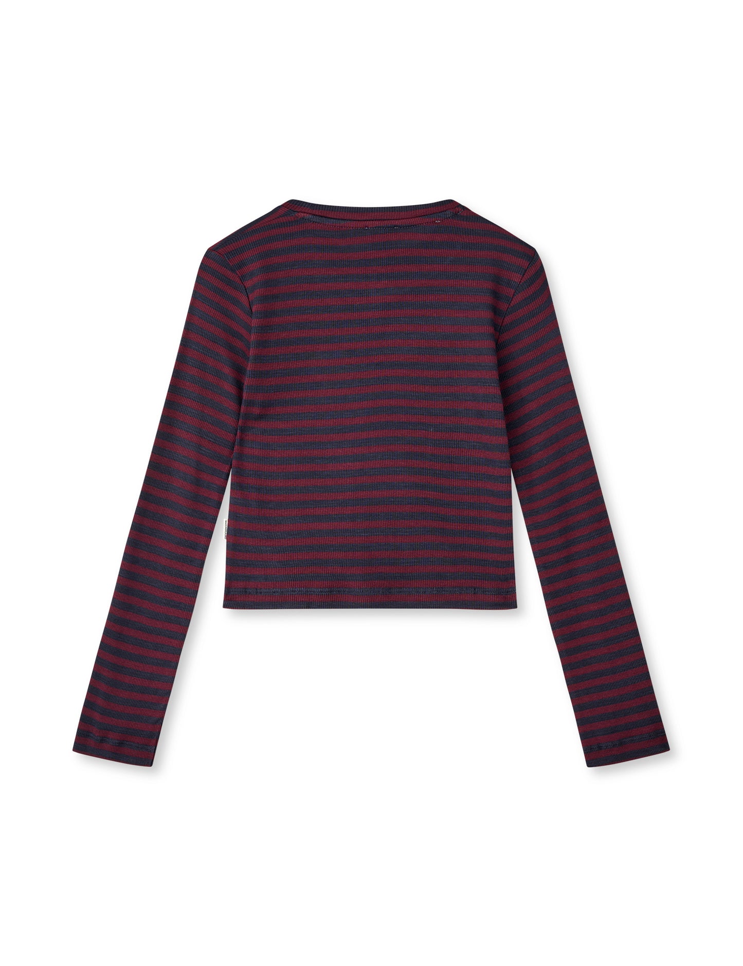 2x2 Cotton Stripe Tikka Top, Sky Captain/Winetasting
