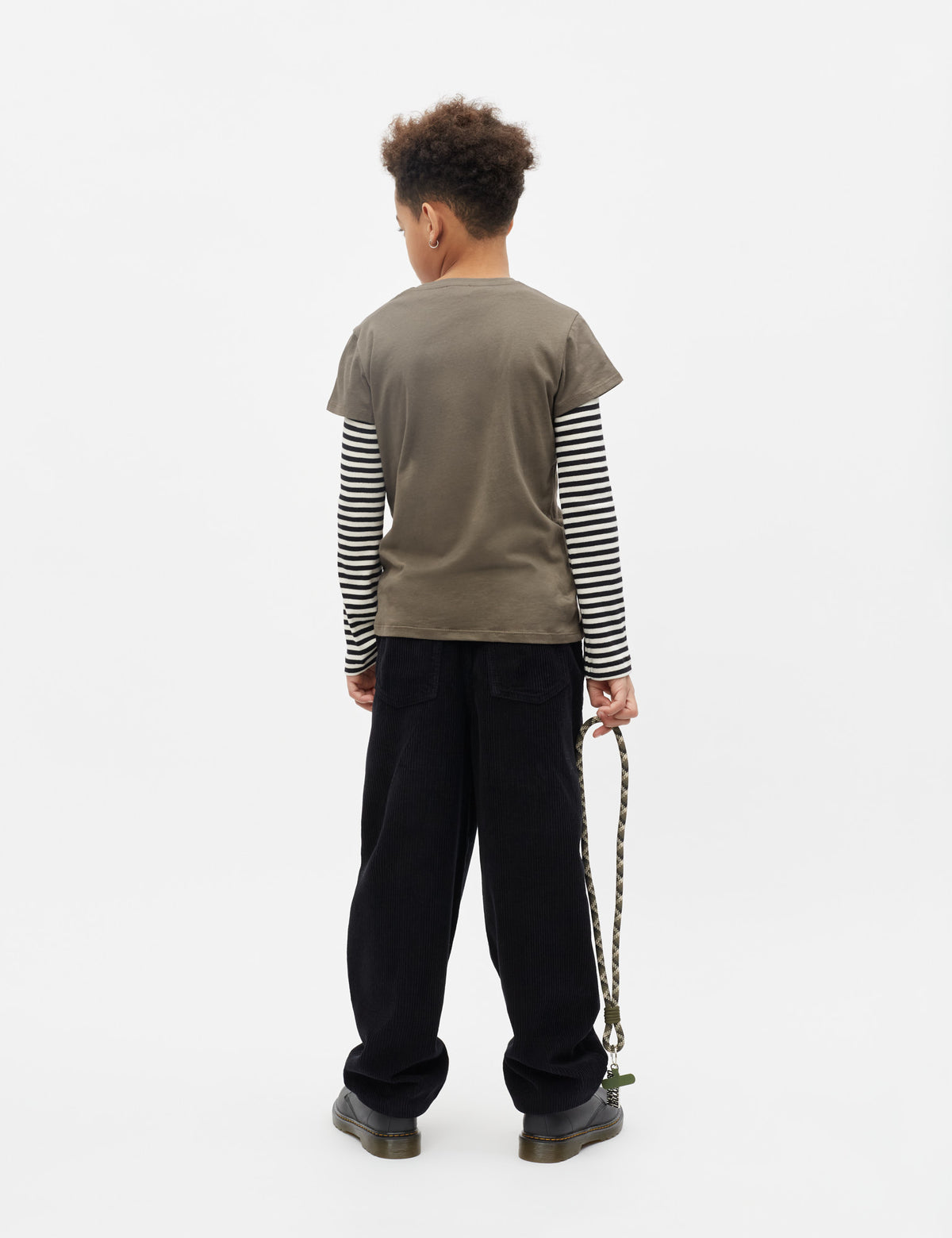 Single Cotton Tuvina Tee, Tarmac