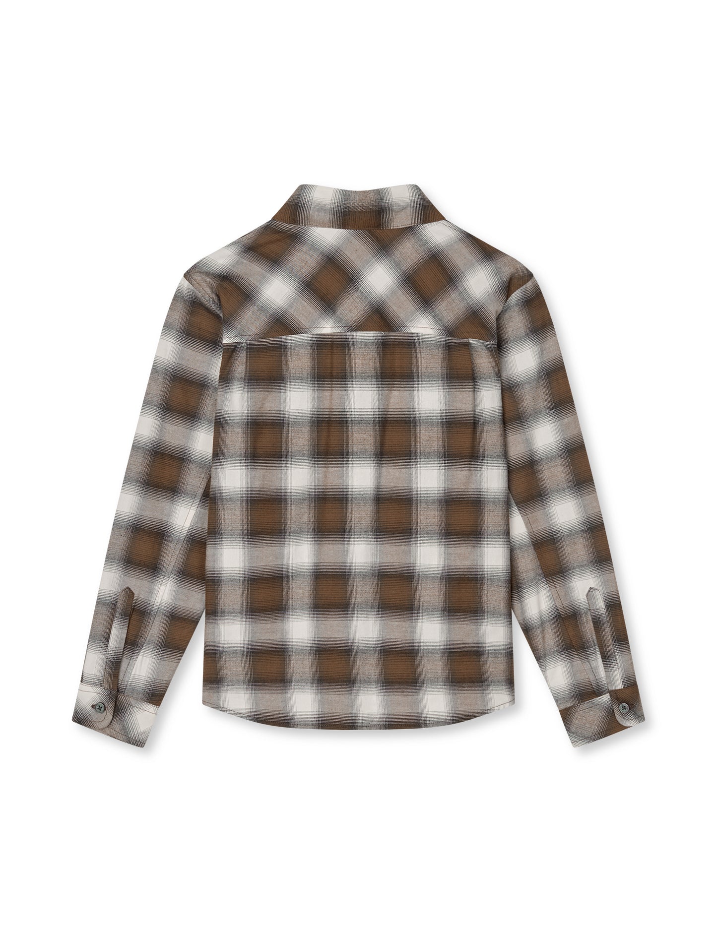 Flannel Check Svano Shirt, Cocoa CH.