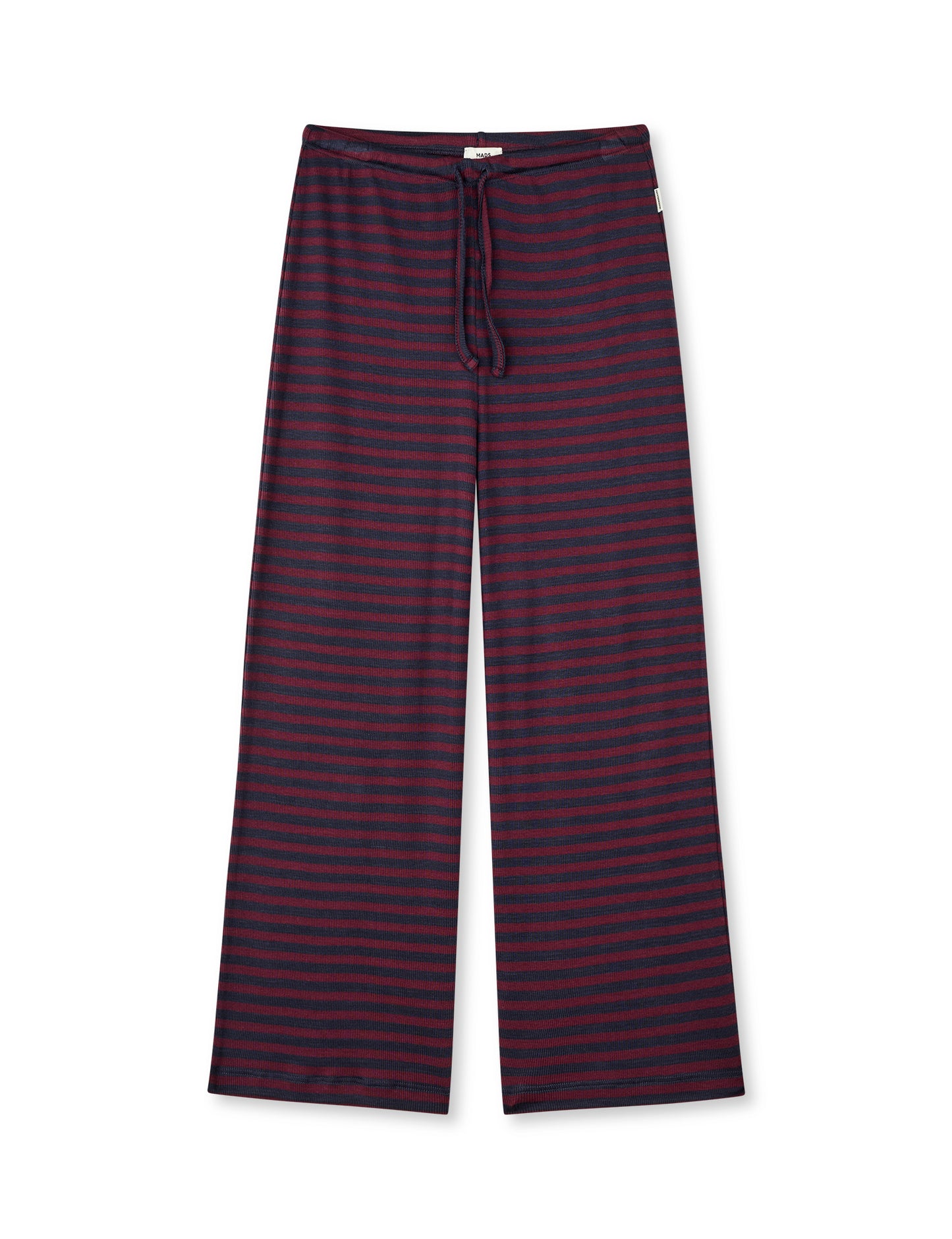 2x2 Cotton Stripe Verona Pants, Sky Captain/Winetasting