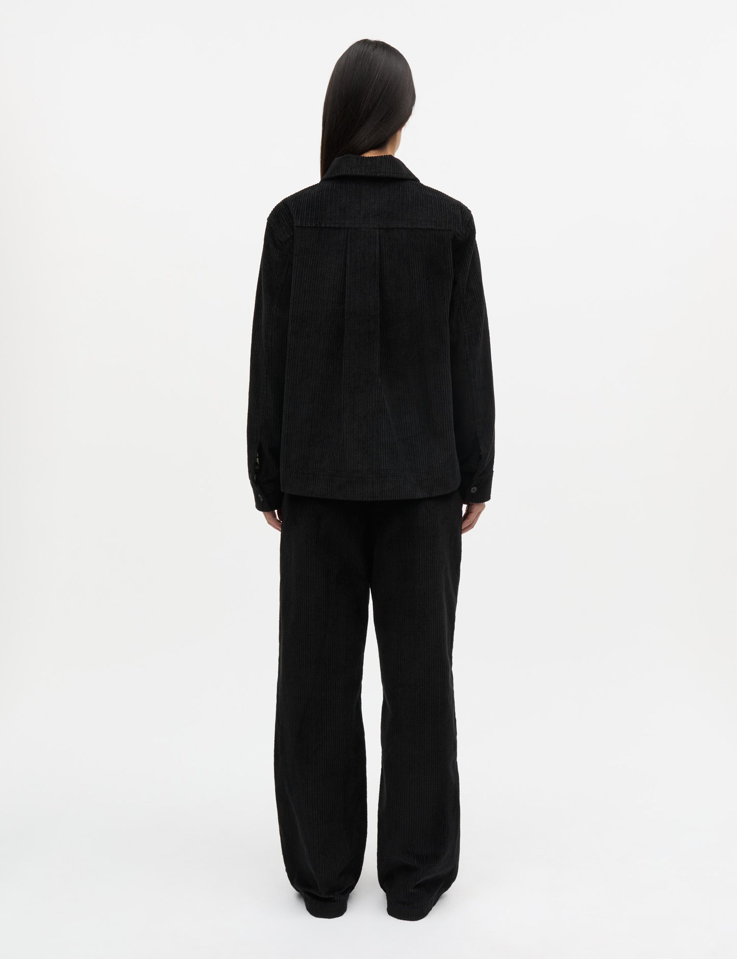 Pretty Cord Gaila Shirt, Black