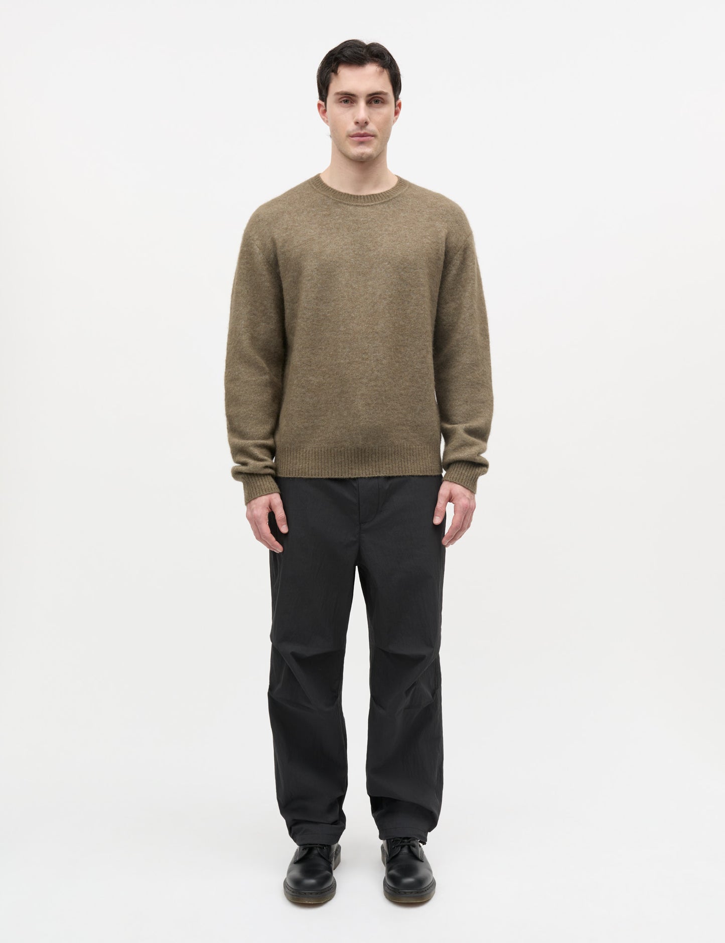 Alpaca Wool Vilhelm Knit, Tarmac