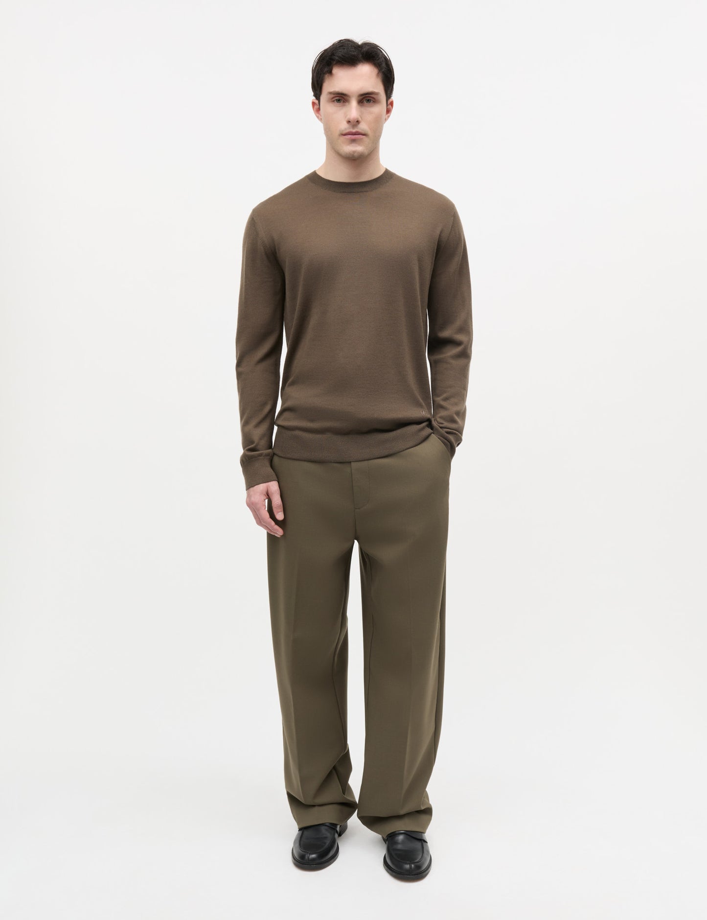 Merino Wool Karsten Knit, Tarmac