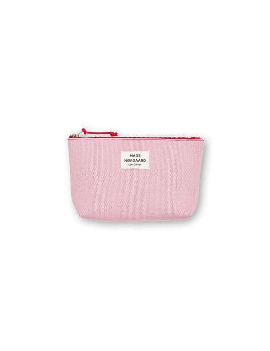Knit Stripe Hof Make-Up Bag, Fairy Tale/Goji Berry