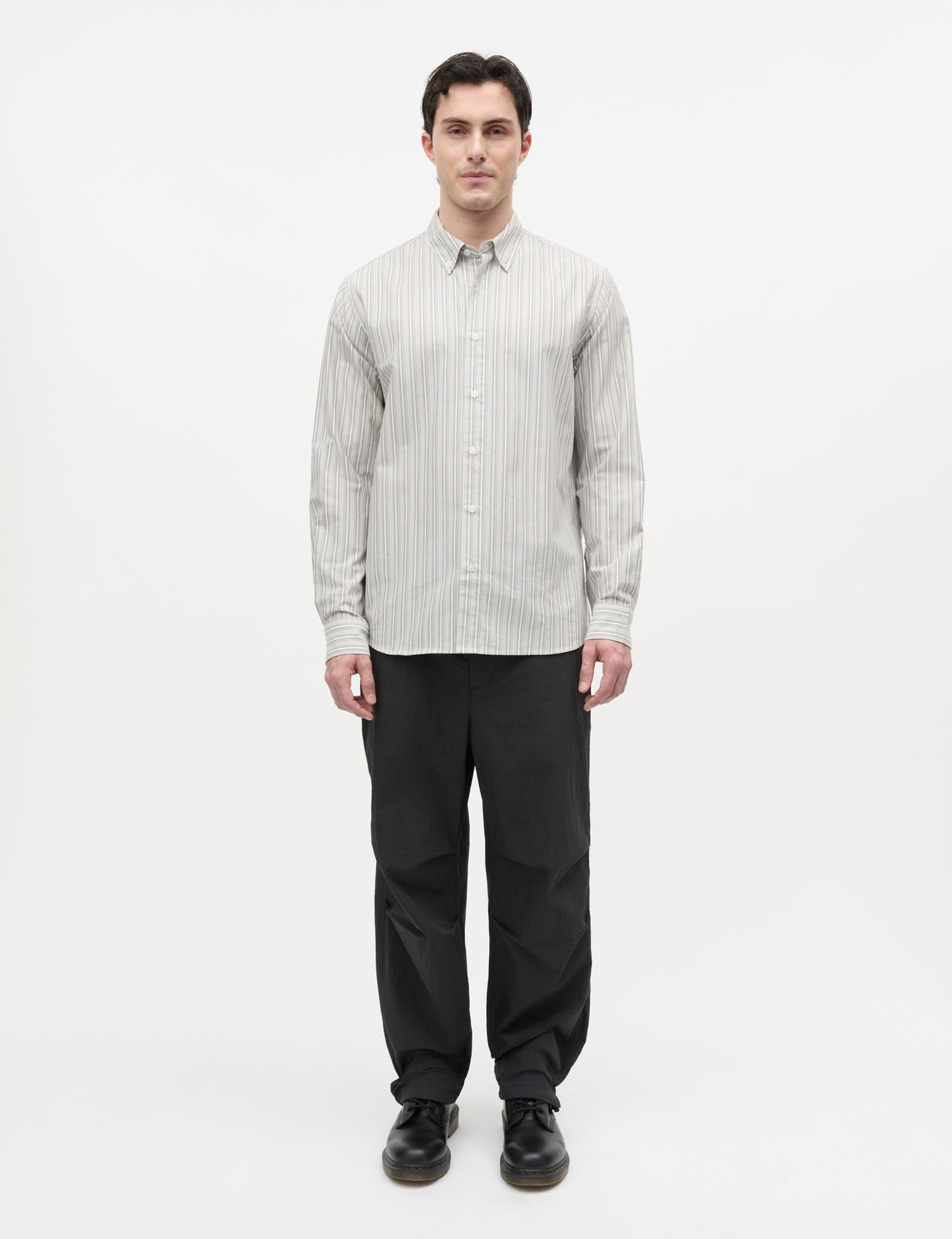 Oxford Sune Stripe Shirt BD FAV, Overland Track/Tarmac