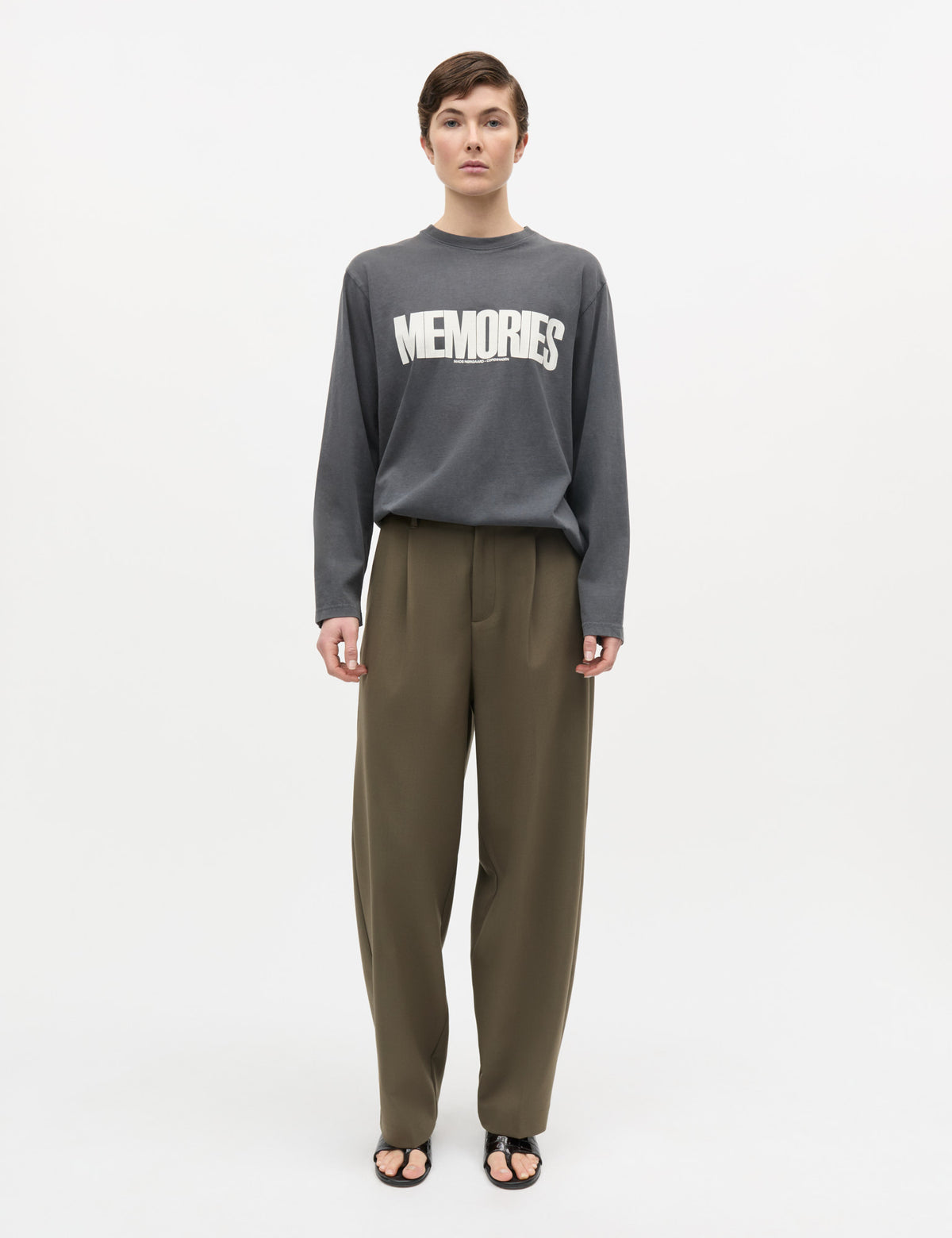Super Twill Maria Pants, Tarmac