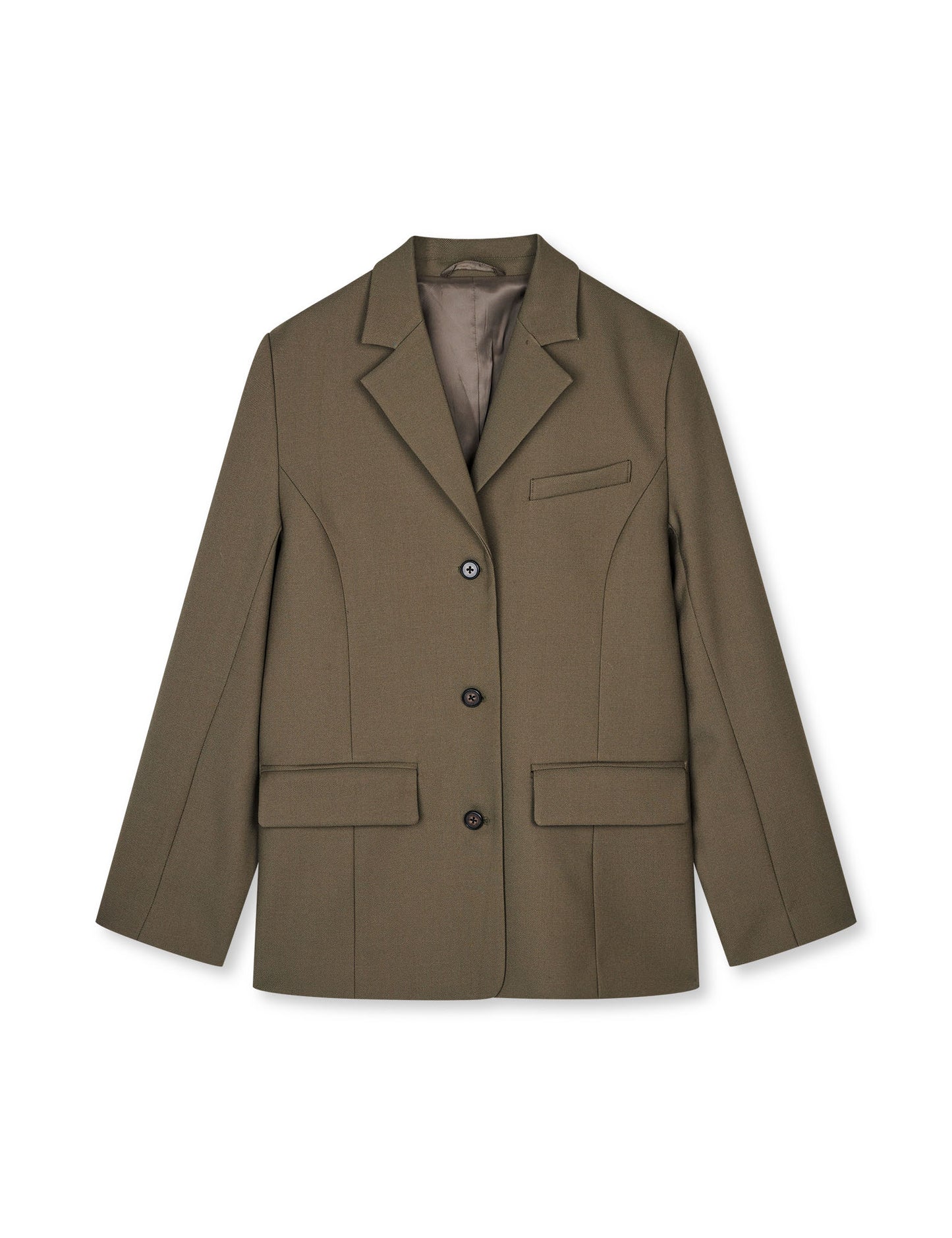 Super Twill Less Blazer, Tarmac
