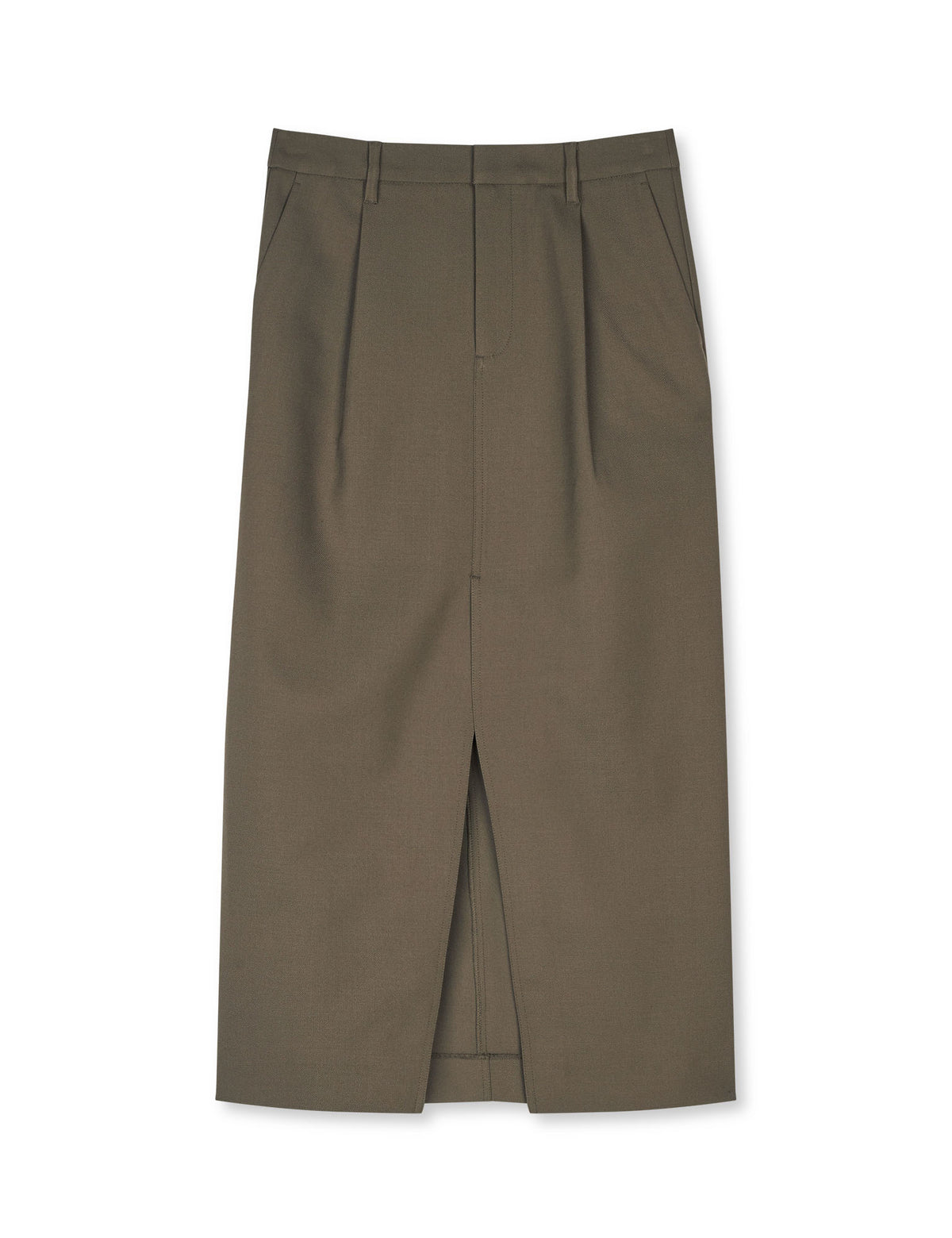 Super Twill Marina Skirt, Tarmac