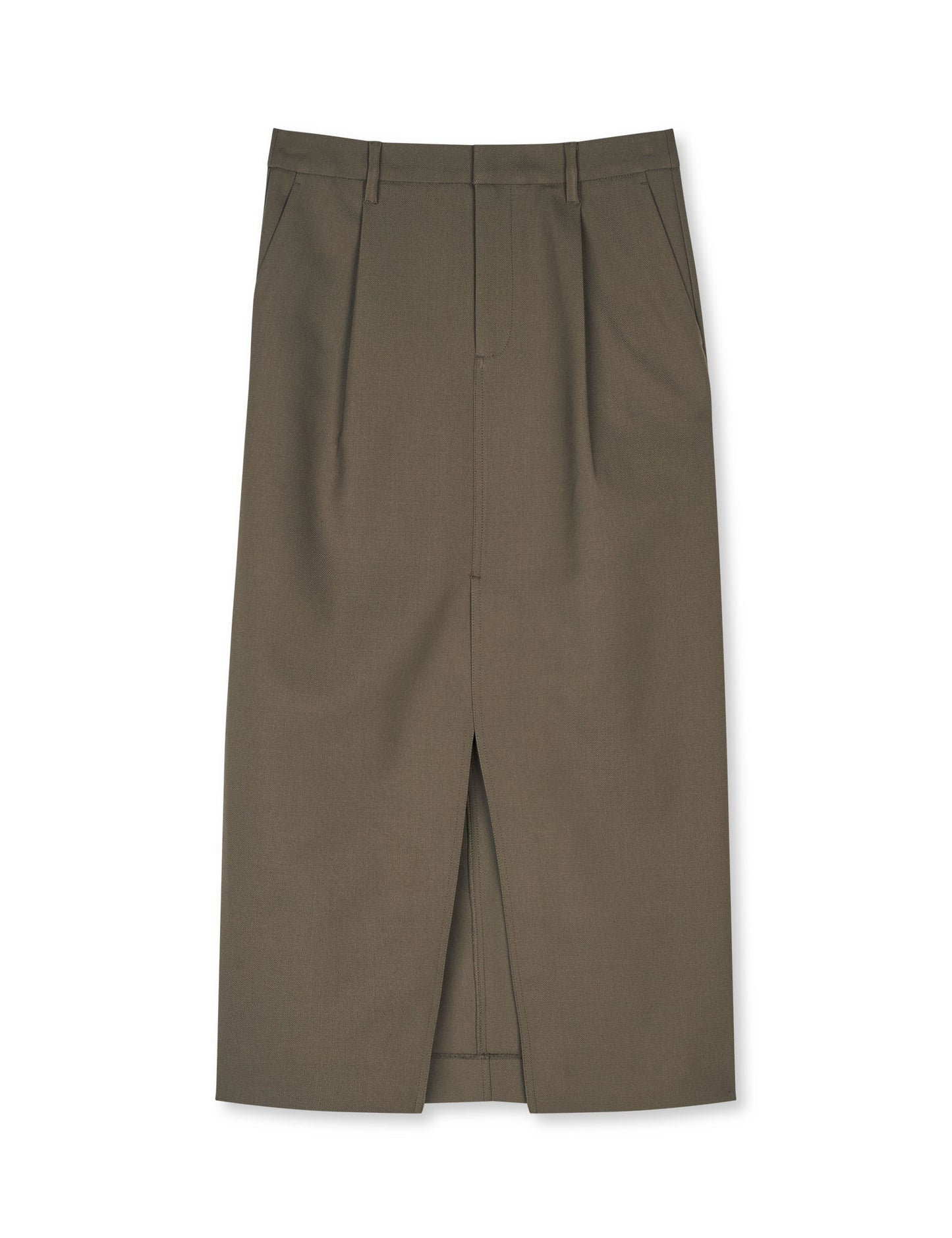 Super Twill Marina Skirt, Tarmac