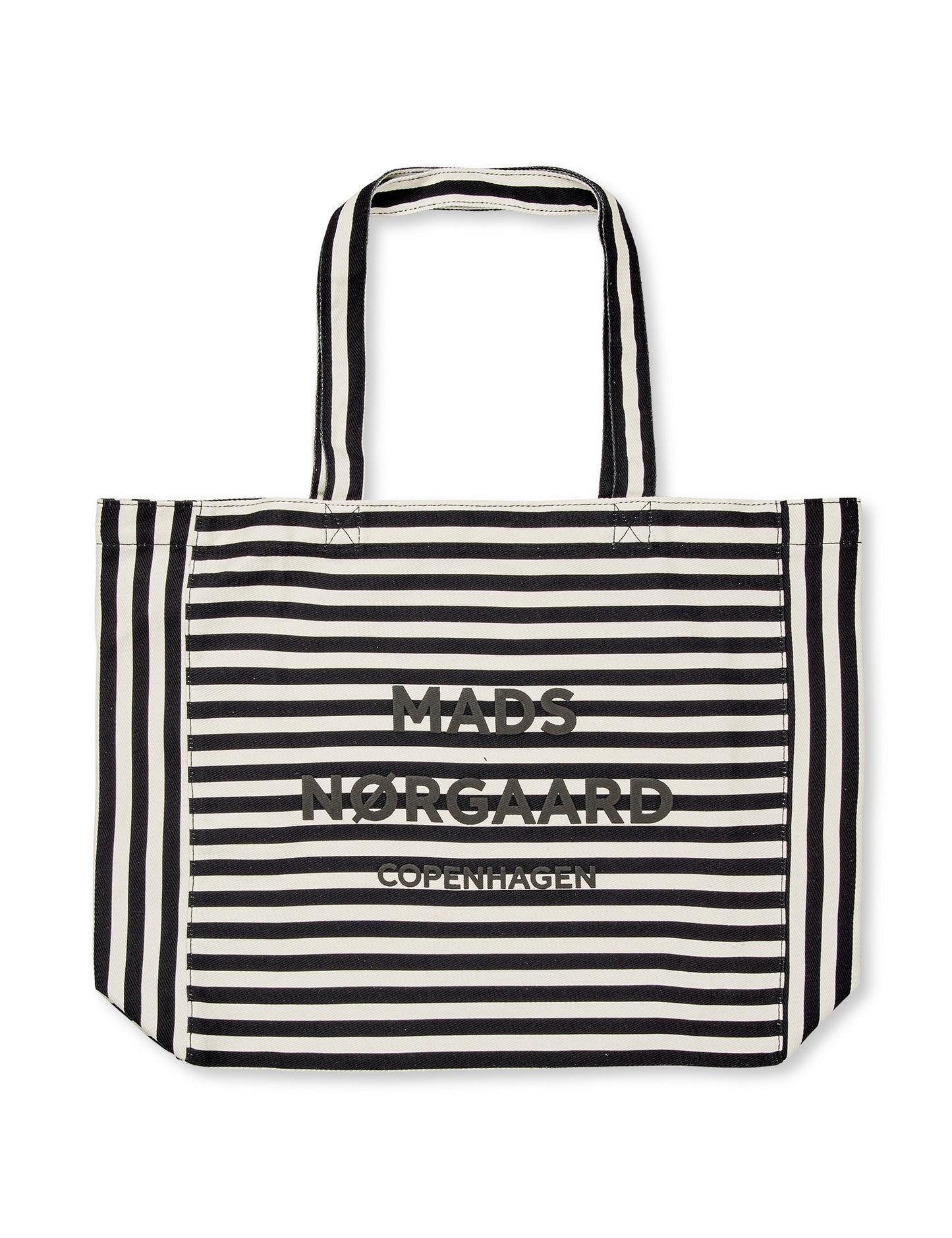 Boutiqno Athene AOP Bag, Stripe AOP/Black