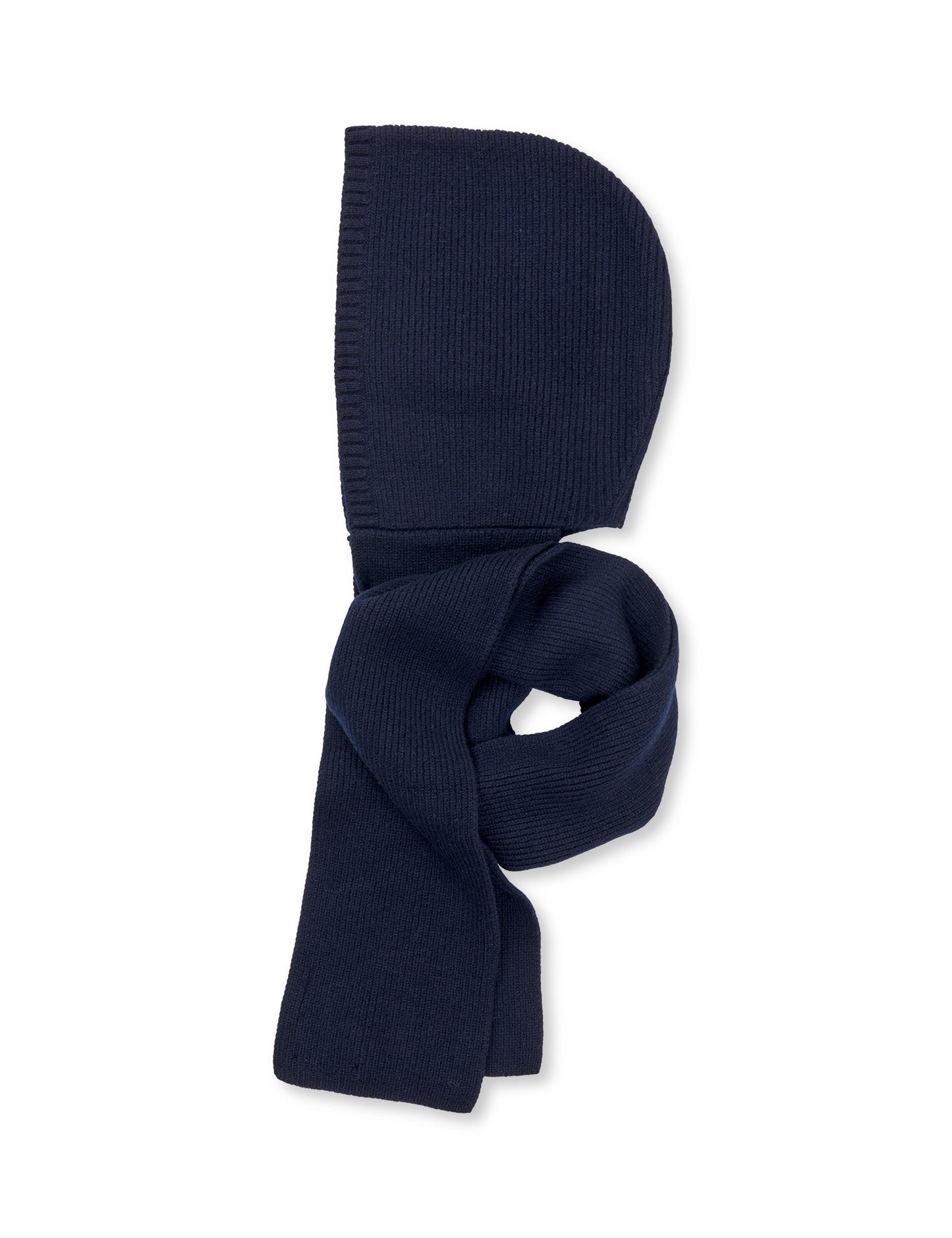 One Wool Freja Hooded Scarf, Sky Captain
