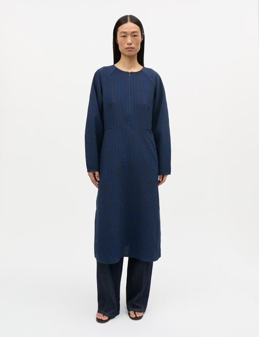 Soft Crease Edel Dress, Sky Captain/Lapis Blue