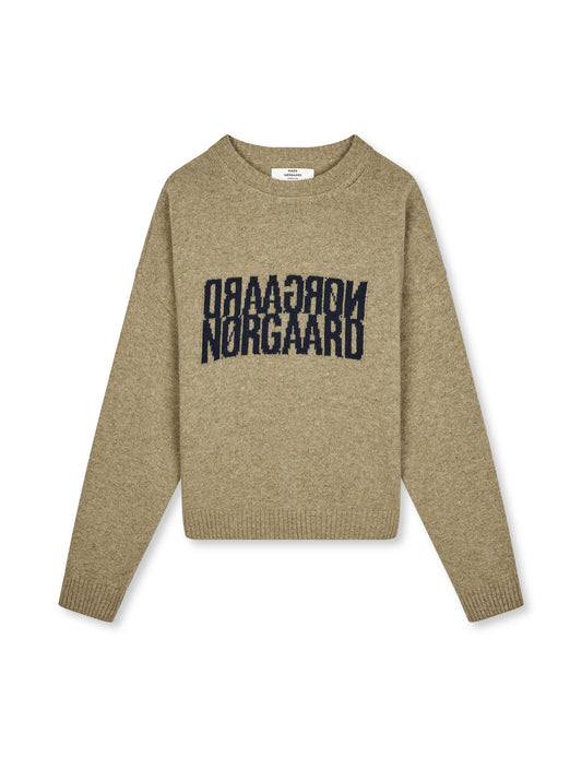 Yota Knit Tilona Sweater, Silver Sage/Parisian Night