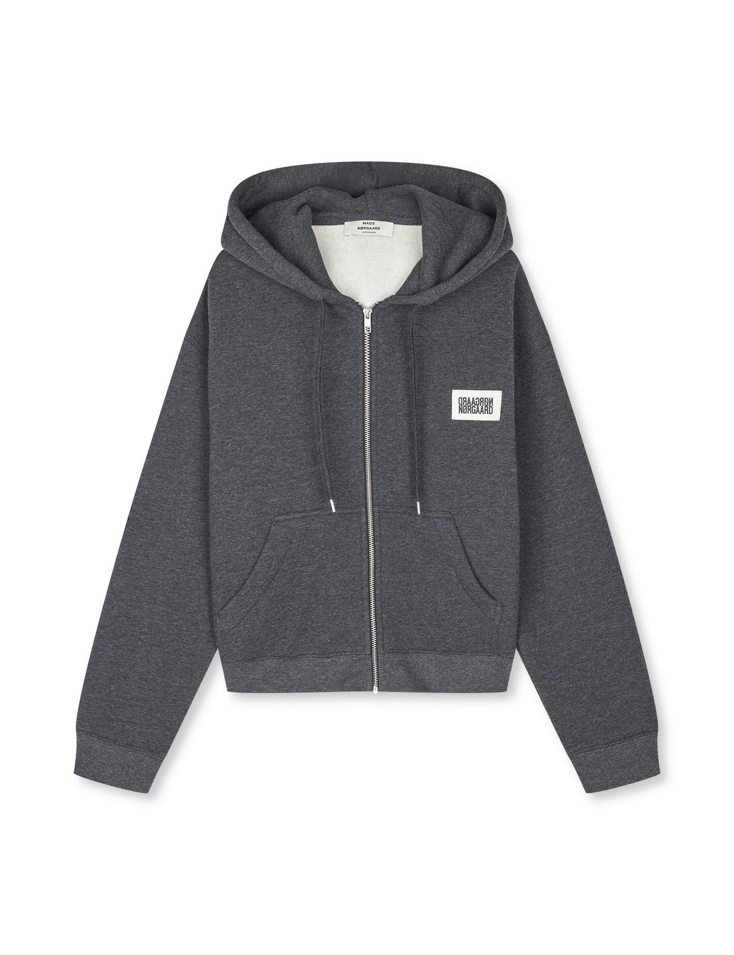 Standard Bobo Hood Sweatshirt, Dark Grey Melange