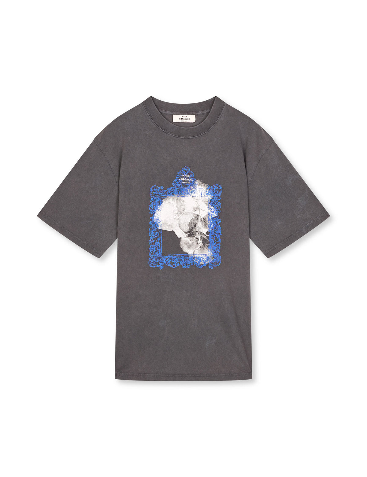 Cotton Jersey Dassel Tee, Washed Black