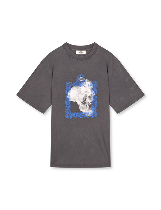 Cotton Jersey Dassel Tee, Washed Black