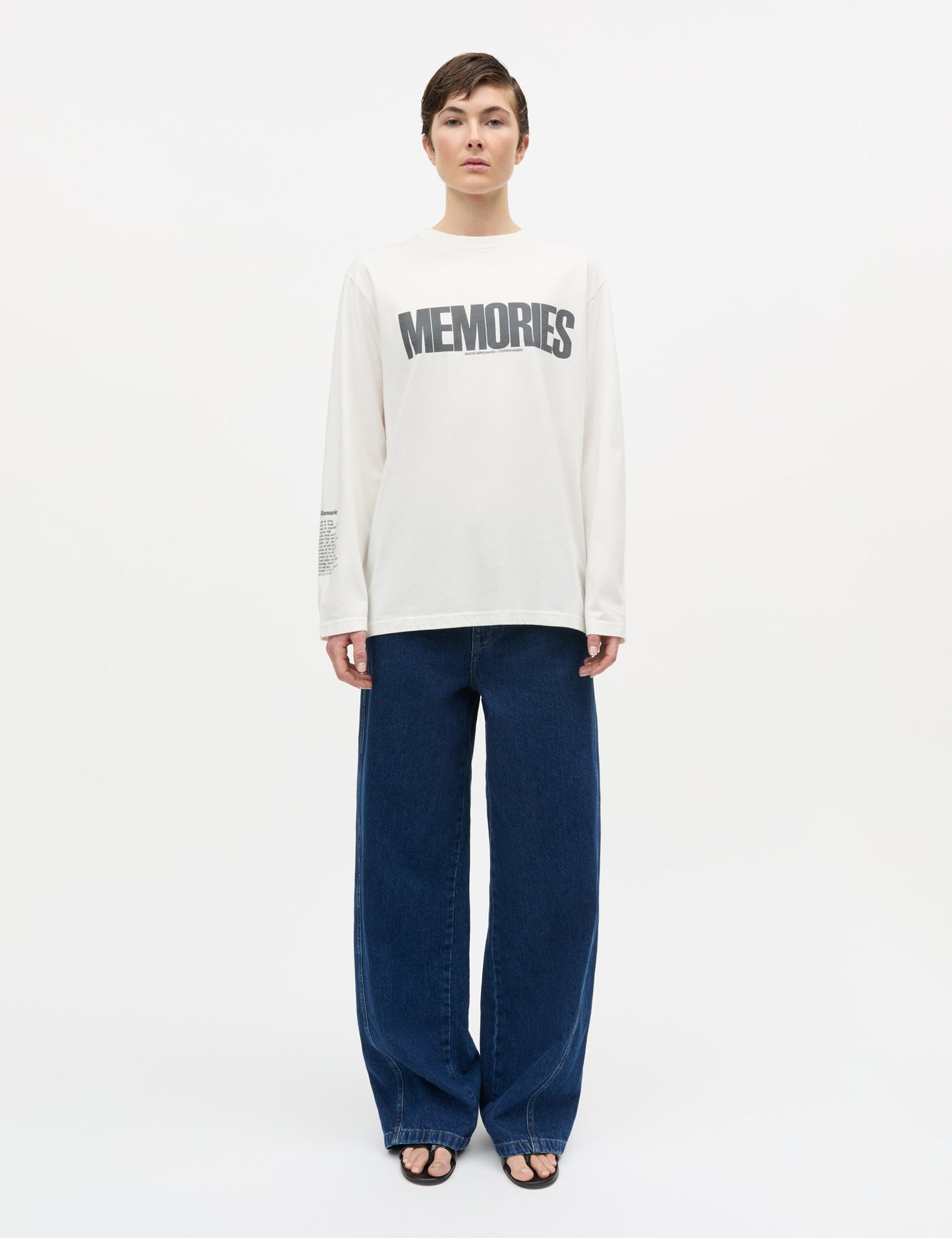 Cotton Jersey Jerry Tee LS, Snow White