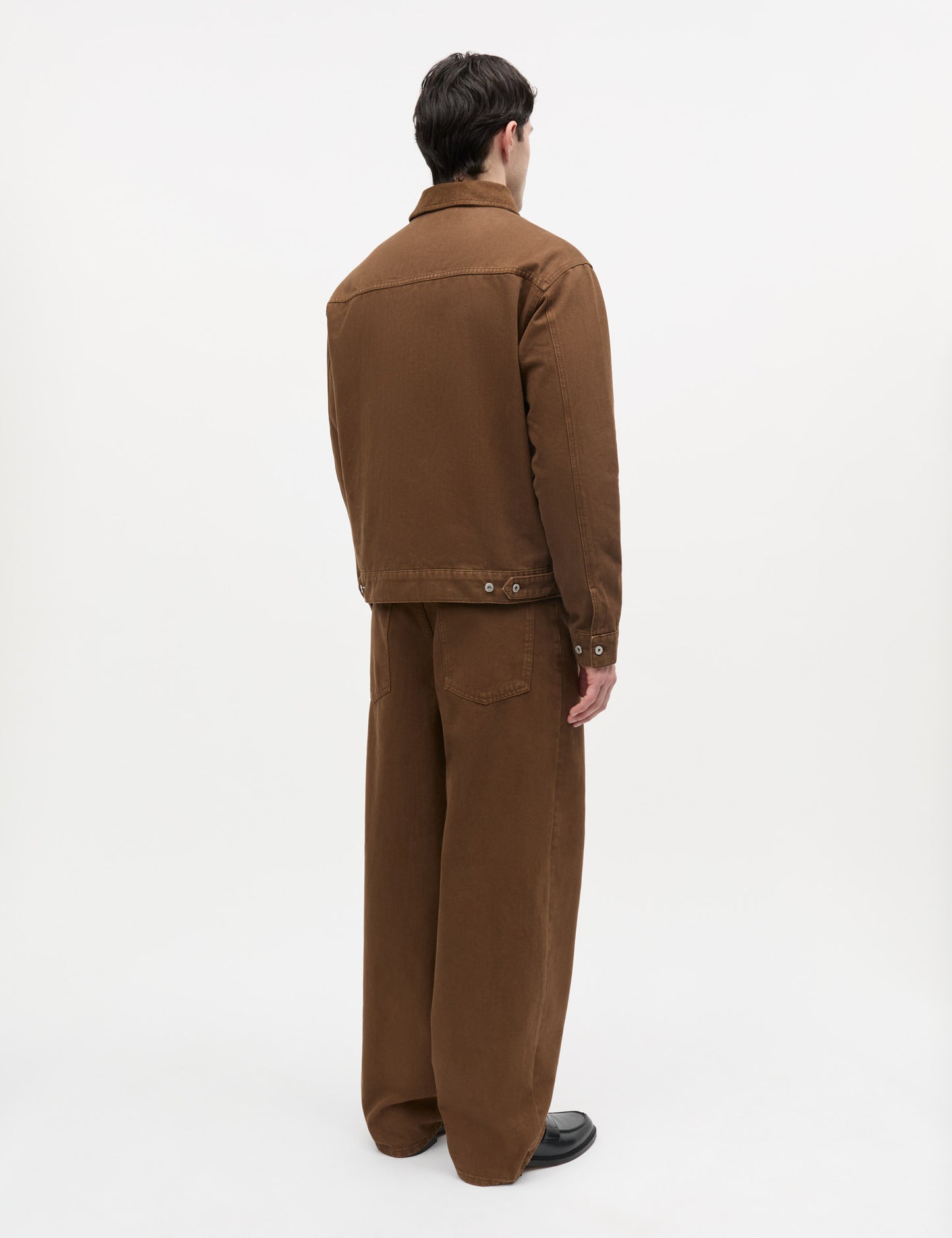 Soil Denim Norton  Jacket, Cocoa