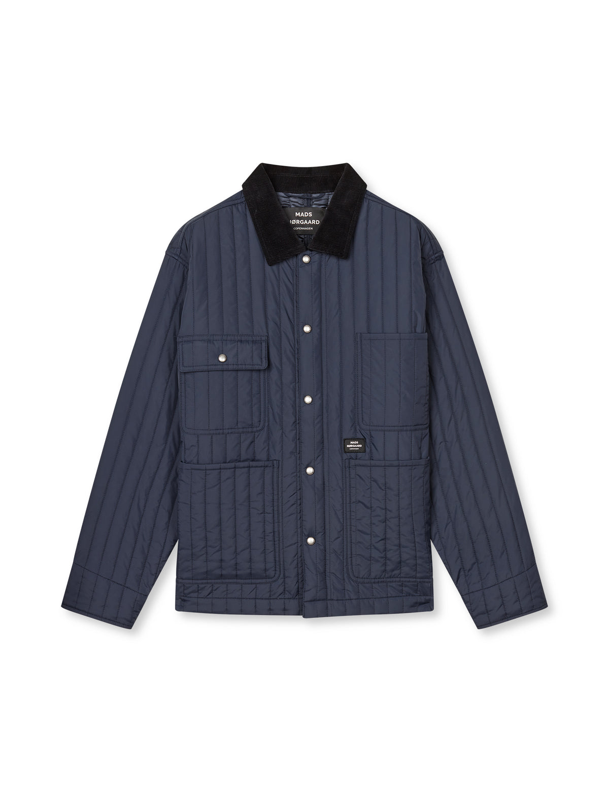 Quilt Chore Jacket, Sky Captain