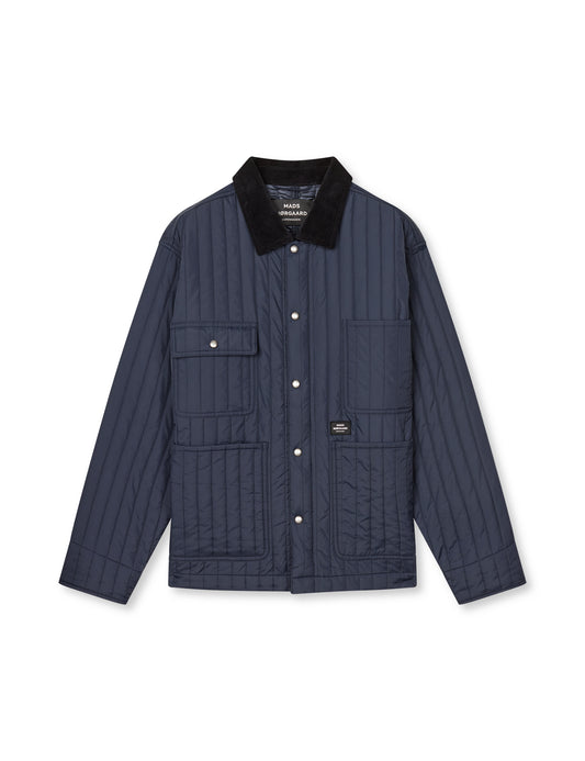 Quilt Chore Jacket, Sky Captain