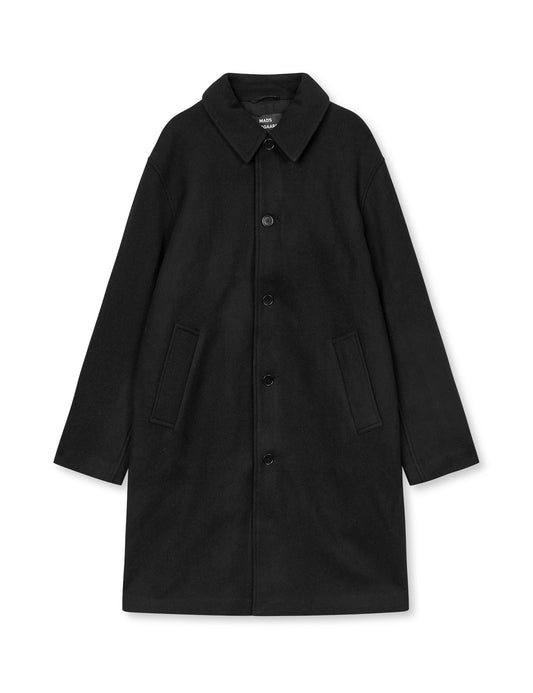 Bond Wool Curtis Coat, Black