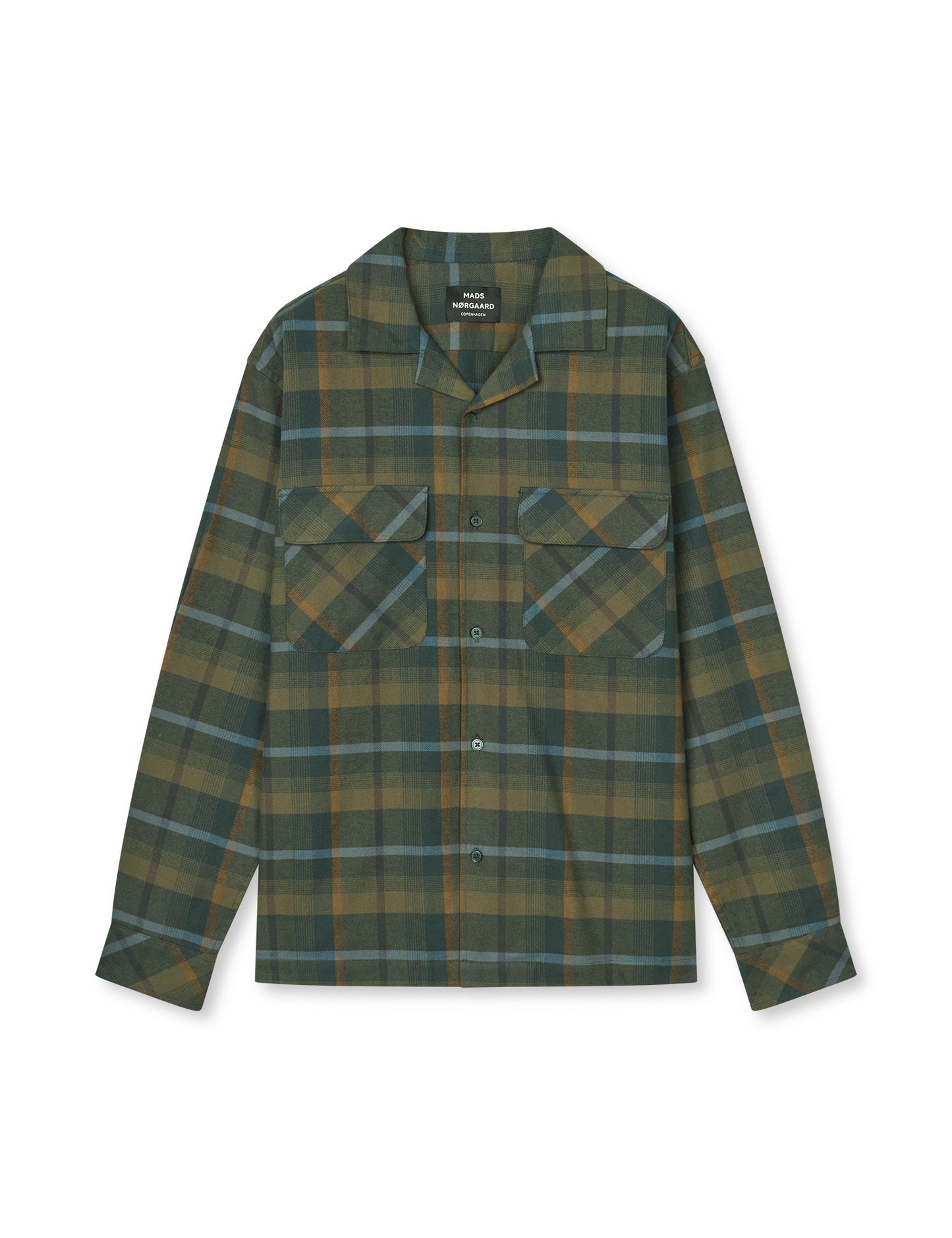 Brushed Flannel Luke Shirt CH, Tarmac Check
